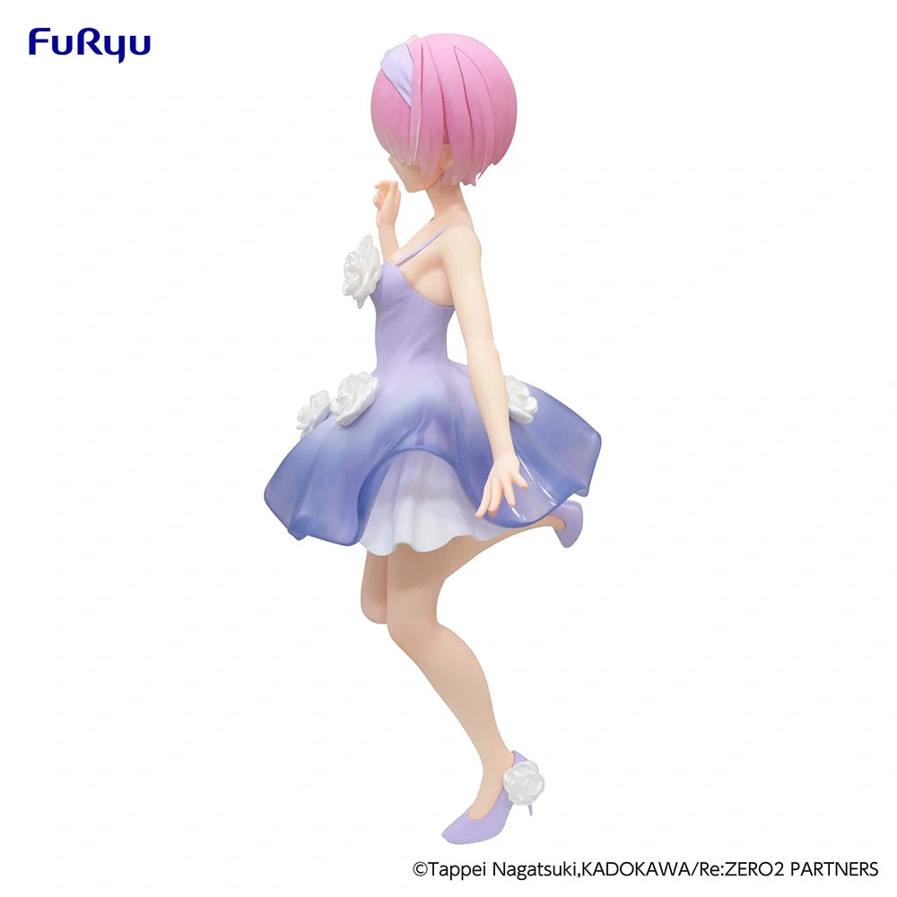 [Pre-order] Re:ZERO Starting Life in Another World - Ram(Flower Dress Ver.) Trio-Try-iT Prize Figure FuRyu Corporation - Image 12