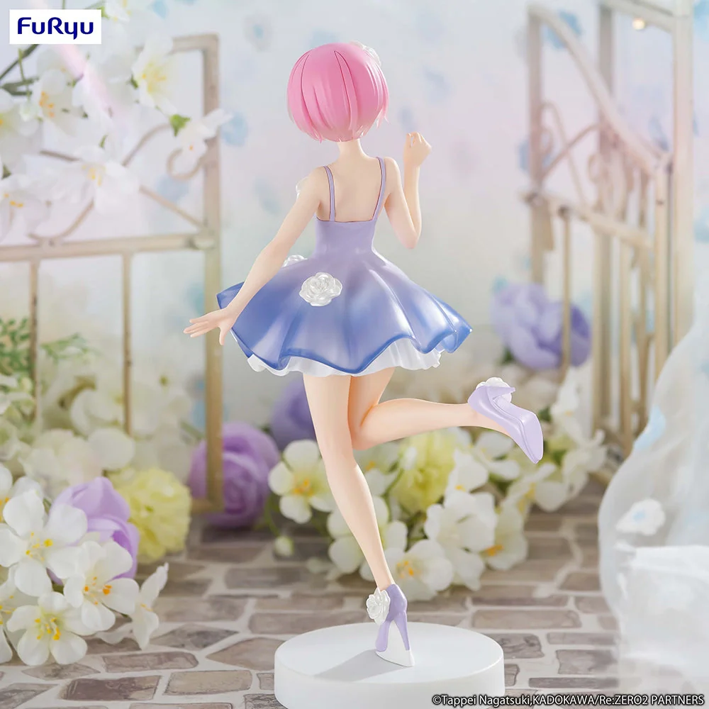 [Pre-order] Re:ZERO Starting Life in Another World - Ram(Flower Dress Ver.) Trio-Try-iT Prize Figure FuRyu Corporation - Image 3