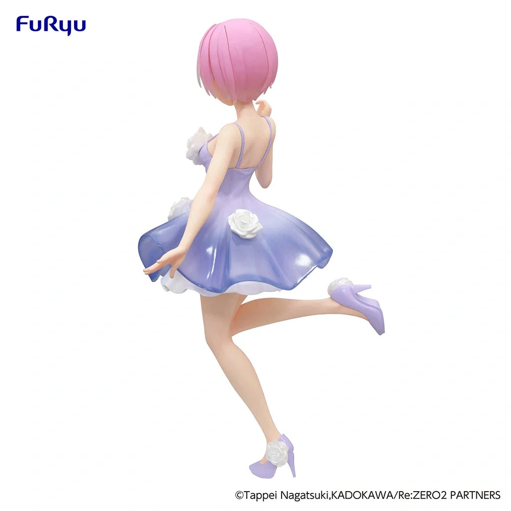 [Pre-order] Re:ZERO Starting Life in Another World - Ram(Flower Dress Ver.) Trio-Try-iT Prize Figure FuRyu Corporation - Image 6