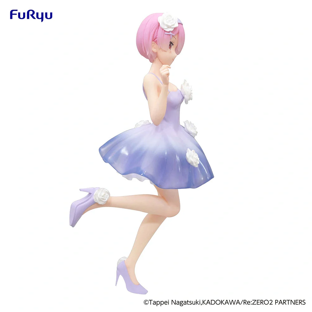 [Pre-order] Re:ZERO Starting Life in Another World - Ram(Flower Dress Ver.) Trio-Try-iT Prize Figure FuRyu Corporation - Image 8