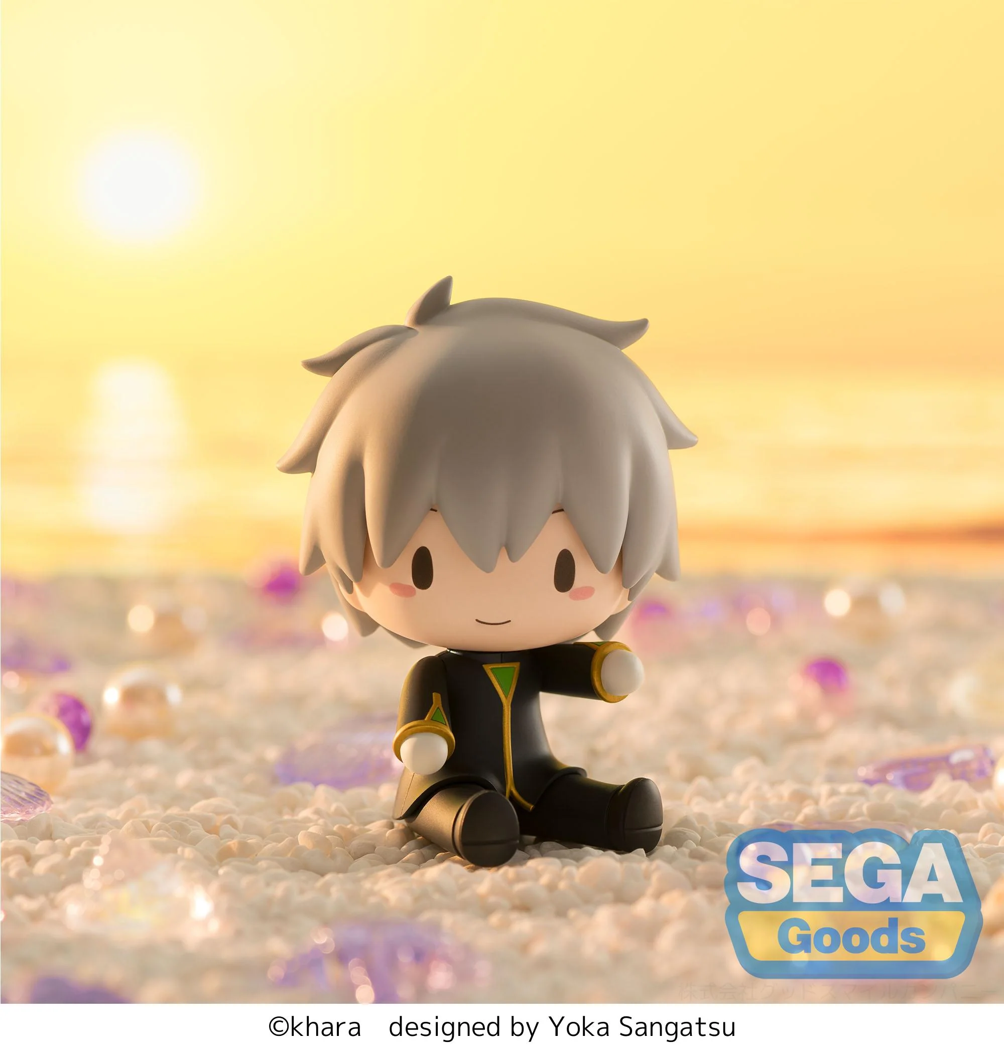 [Pre-order] Rebuild of Evangelion - Kaworu (Commander Suit Ver) Fuwa Petit Chibi Figure SEGA - Image 2