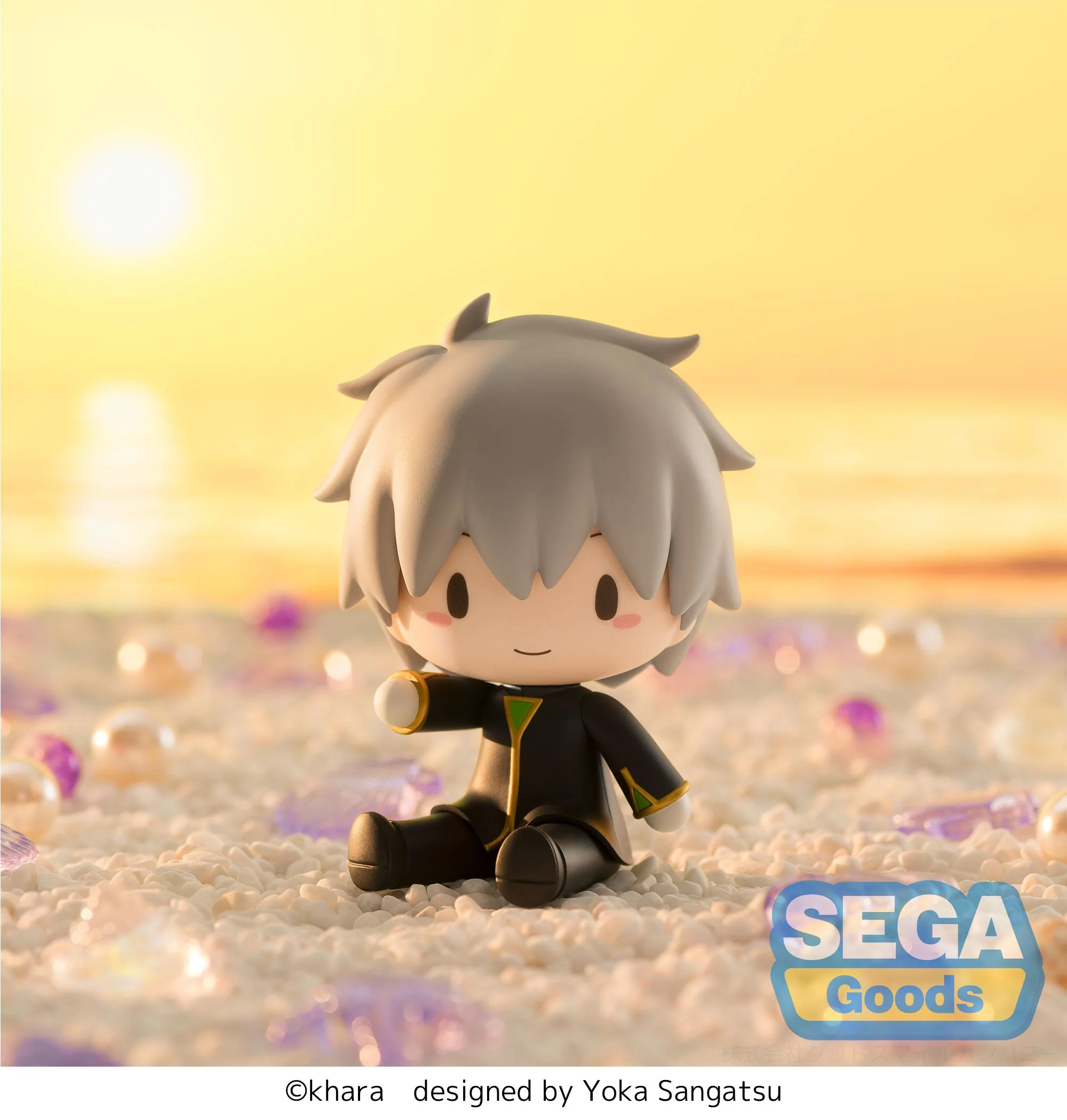 [Pre-order] Rebuild of Evangelion - Kaworu (Commander Suit Ver) Fuwa Petit Chibi Figure SEGA - Image 3