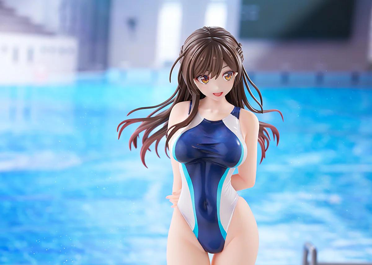 [Pre-order] Rent-A-Girlfriend - Chizuru Mizuhara (Light Blue Line Competition Swimsuit Ver.) 1/7 Scale Figure Amakuni - Image 3