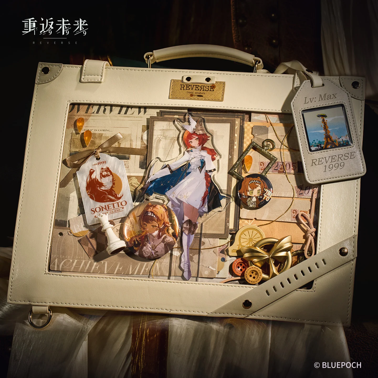 [Pre-order] Reverse: 1999 - Packed Up Suitcase Travel Scrapbook Itabag BLUEPOCH - Image 2