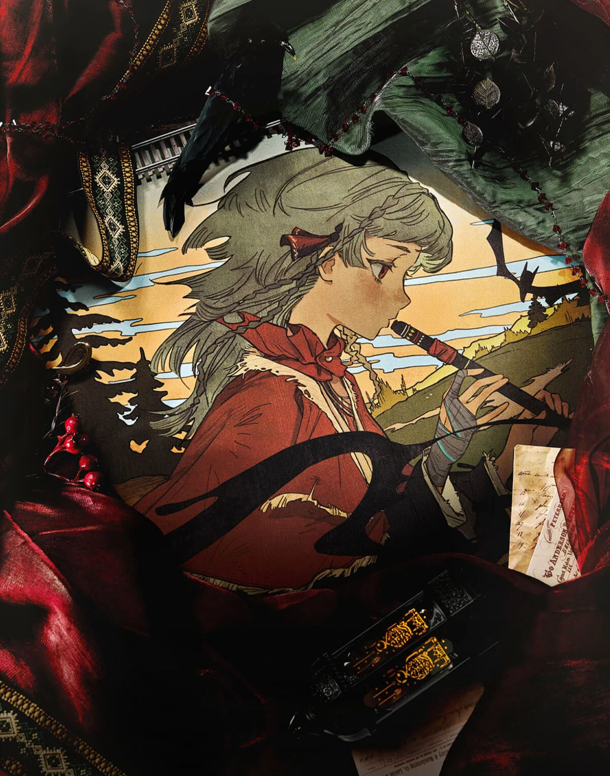 [Pre-order] Reverse: 1999 - Rubuska Dancing at Dusk Desk Mat BLUEPOCH - Image 2