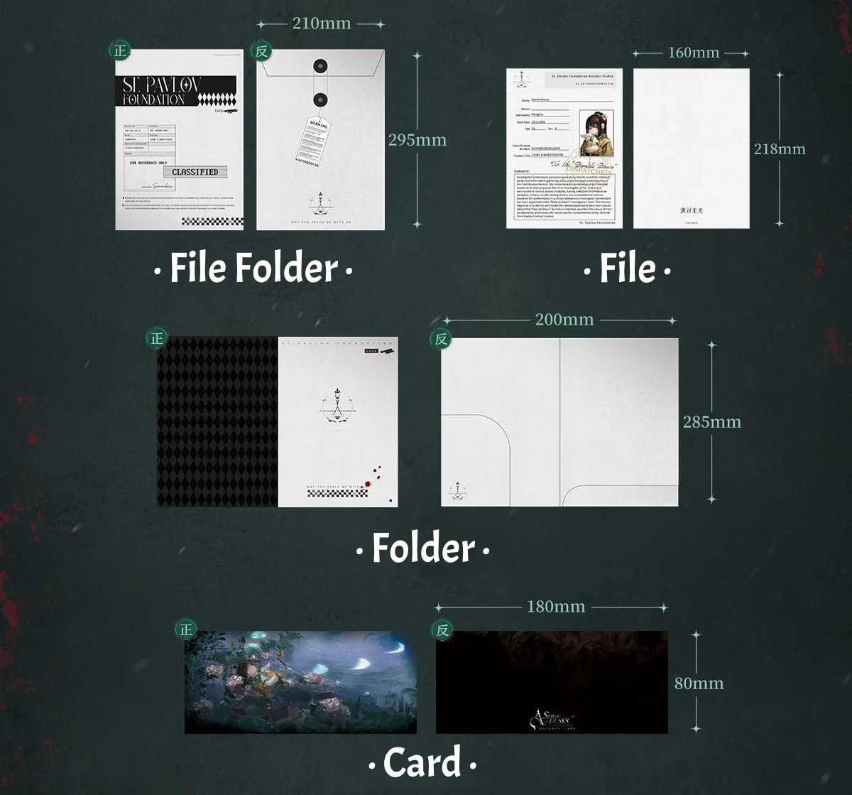 [Pre-order] Reverse: 1999 - Semmelweis Record of Time Investigator File Folder BLUEPOCH - Image 6