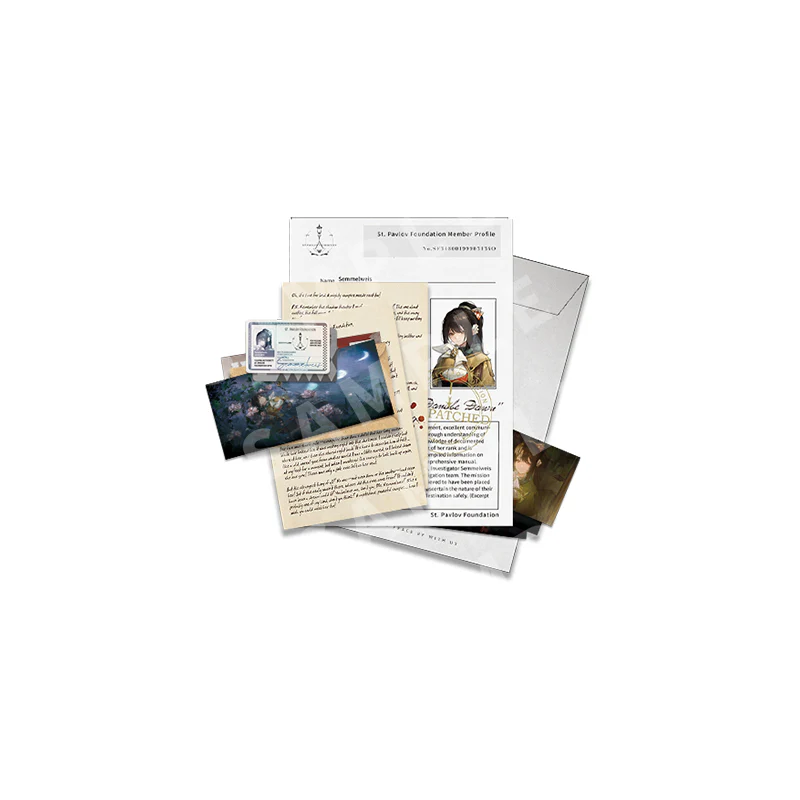 [Pre-order] Reverse: 1999 - Semmelweis Record of Time Investigator File Folder BLUEPOCH - Image 8