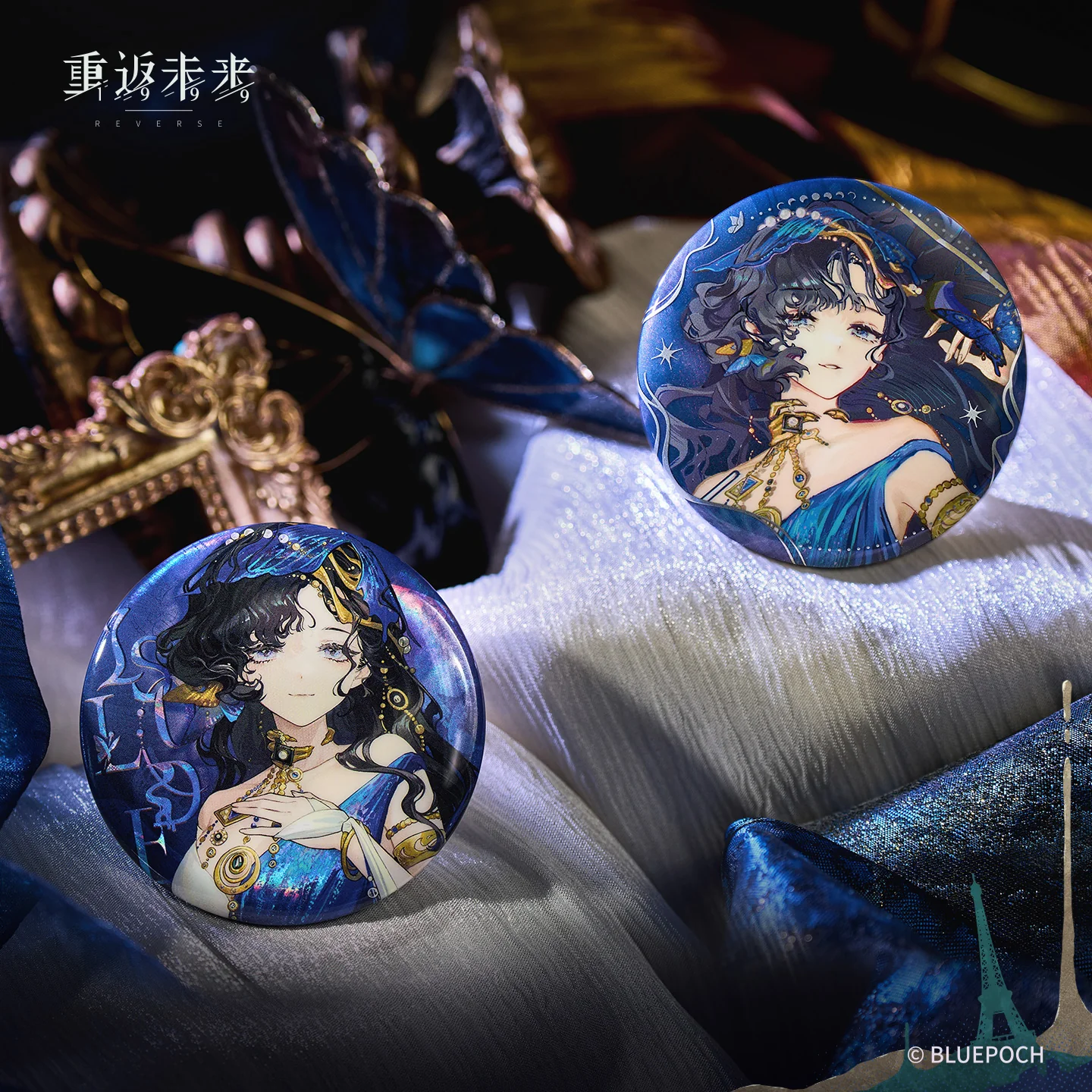 [Pre-order] Reverse: 1999 - Waves Against Time Character Garment Badge Set BLUEPOCH - Image 2
