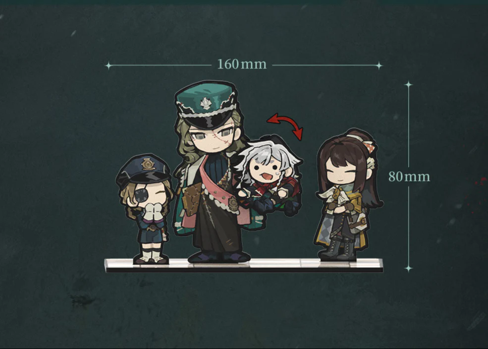 [Pre-order] Reverse: 1999 - Wobbly Train Attendants Acrylic Stand Set BLUEPOCH - Image 5
