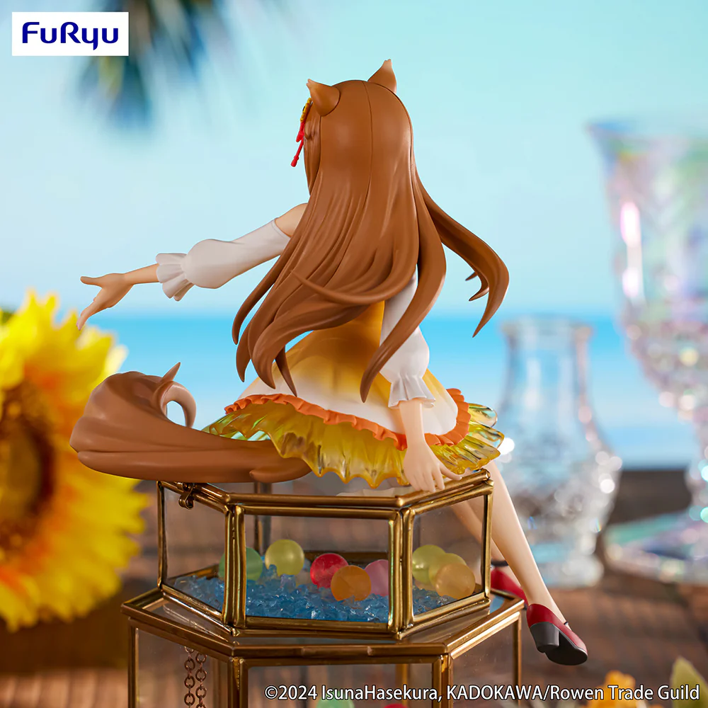 [Pre-order] Spice and Wolf - Holo (Sunflower Dress Ver.) Noodle Stopper Prize Figure FuRyu Corporation - Image 5