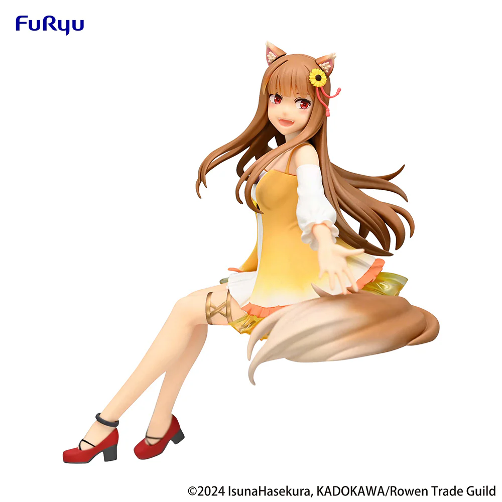 [Pre-order] Spice and Wolf - Holo (Sunflower Dress Ver.) Noodle Stopper Prize Figure FuRyu Corporation - Image 6