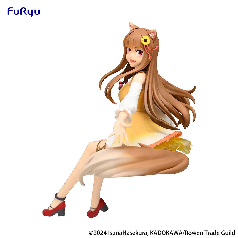 [Pre-order] Spice and Wolf - Holo (Sunflower Dress Ver.) Noodle Stopper Prize Figure FuRyu Corporation - Image 7