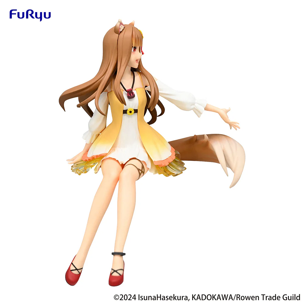 [Pre-order] Spice and Wolf - Holo (Sunflower Dress Ver.) Noodle Stopper Prize Figure FuRyu Corporation - Image 9