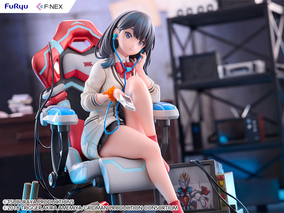 [Pre-order] SSSS.GRIDMAN - Rikka Takarada (Gaming Chair Ver.) 1/7 Scale Figure FuRyu Corporation - Image 2