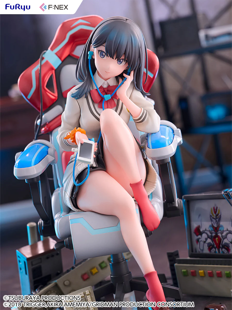 [Pre-order] SSSS.GRIDMAN - Rikka Takarada (Gaming Chair Ver.) 1/7 Scale Figure FuRyu Corporation - Image 3