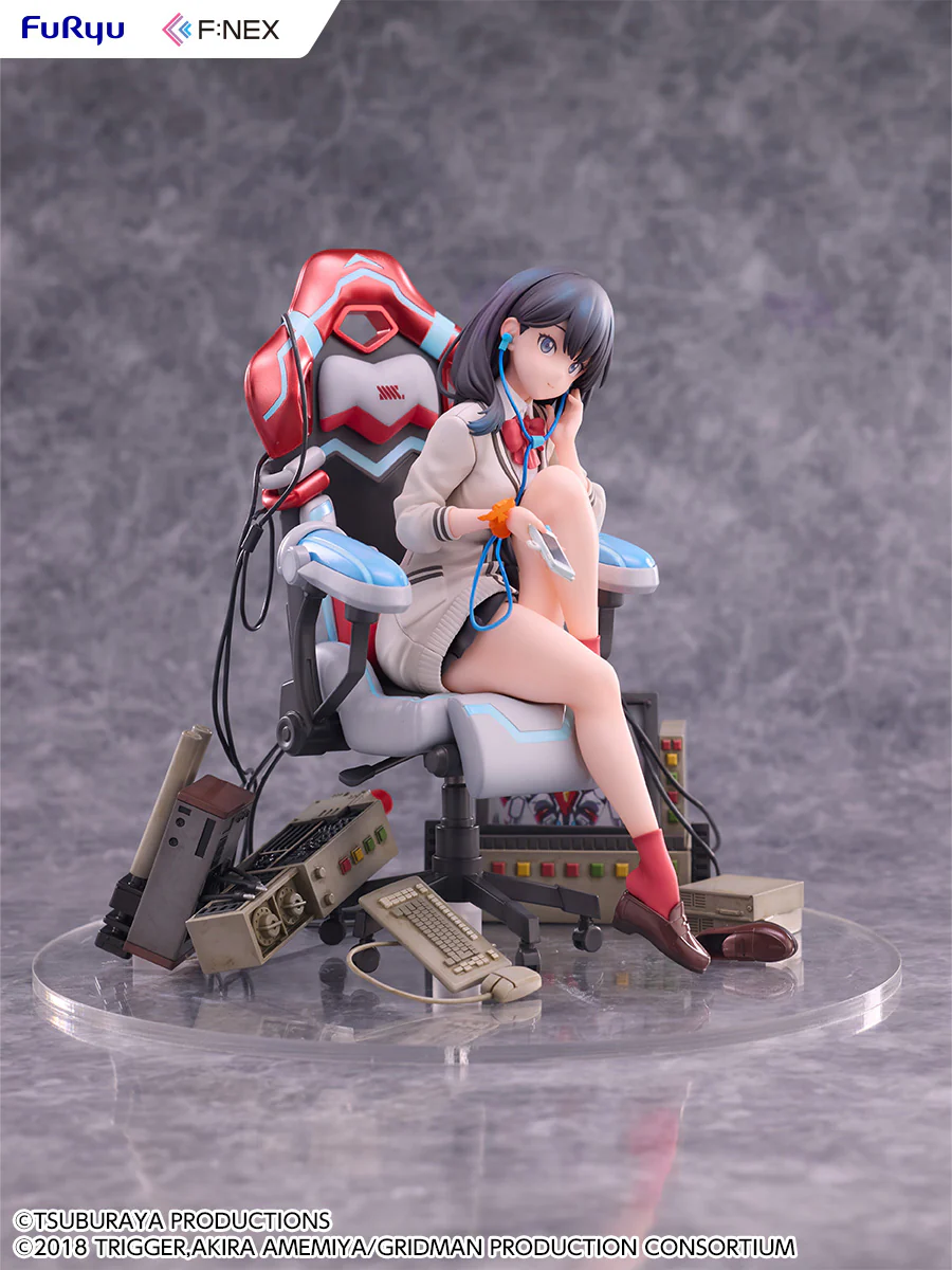 [Pre-order] SSSS.GRIDMAN - Rikka Takarada (Gaming Chair Ver.) 1/7 Scale Figure FuRyu Corporation - Image 5