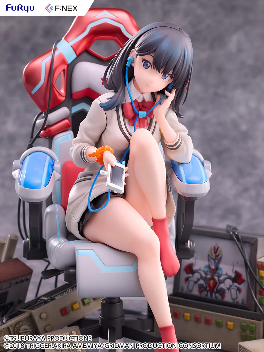[Pre-order] SSSS.GRIDMAN - Rikka Takarada (Gaming Chair Ver.) 1/7 Scale Figure FuRyu Corporation - Image 8