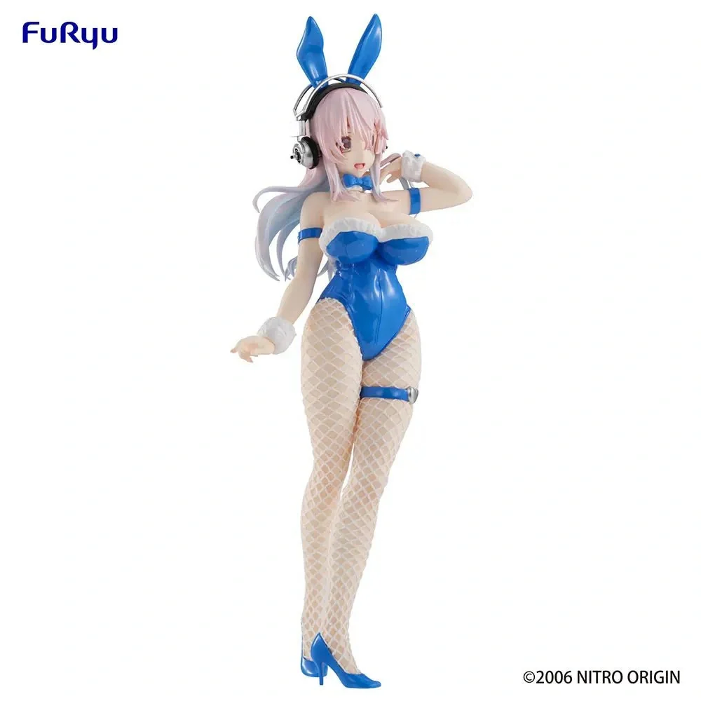 Super Sonico - Super Sonico (Blue Rabbit Ver.) BiCute Bunnies Prize Figure FuRyu Corporation - Image 10