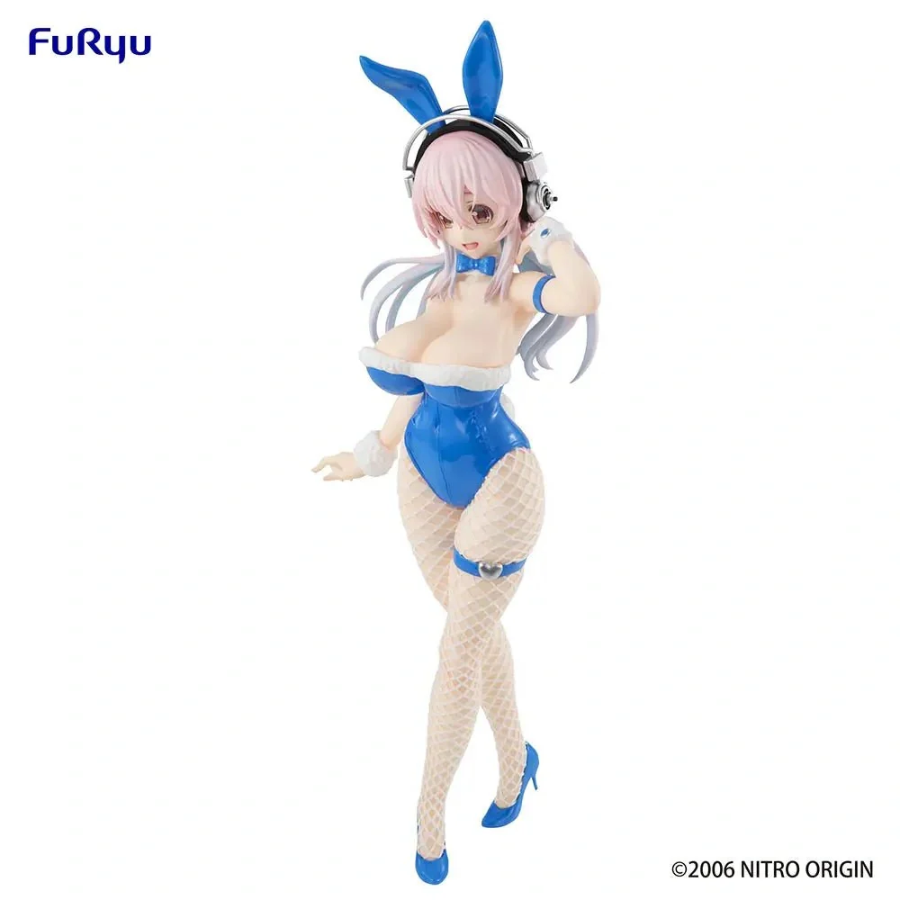 Super Sonico - Super Sonico (Blue Rabbit Ver.) BiCute Bunnies Prize Figure FuRyu Corporation - Image 6