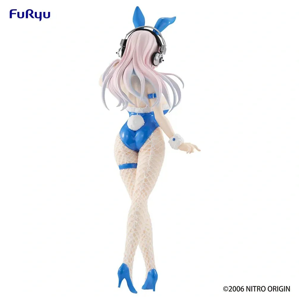 Super Sonico - Super Sonico (Blue Rabbit Ver.) BiCute Bunnies Prize Figure FuRyu Corporation - Image 9