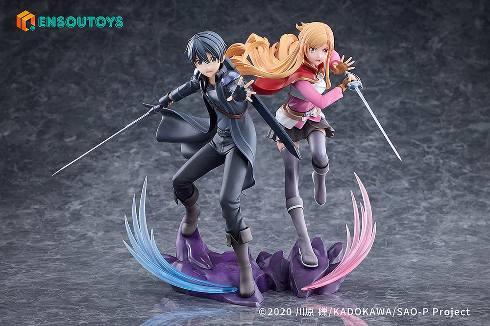 [Pre-order] Sword Art Online - Kirito & Asuna 1/7 Scale Figure Ensoutoys - Image 2