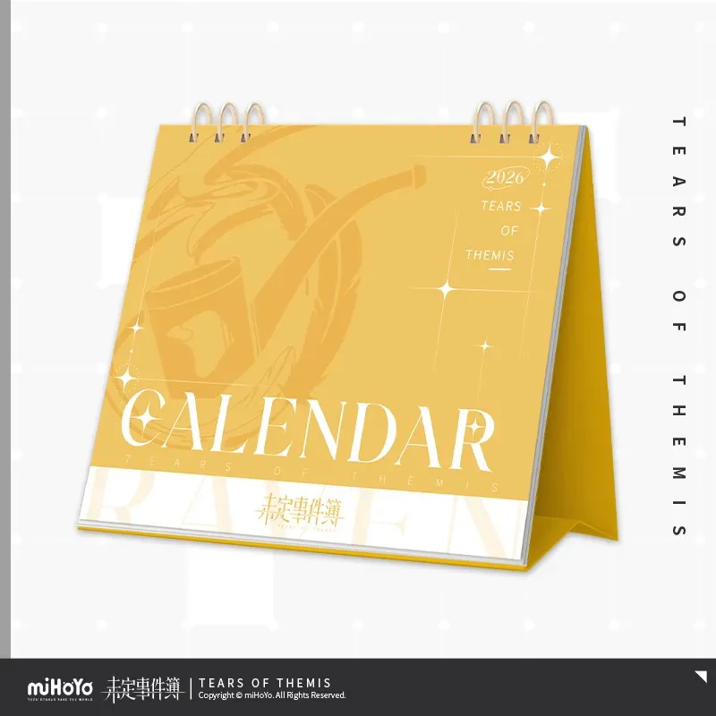 [Pre-order] Tears of Themis - 2026 Commemorative Calendar miHoYo - Image 2