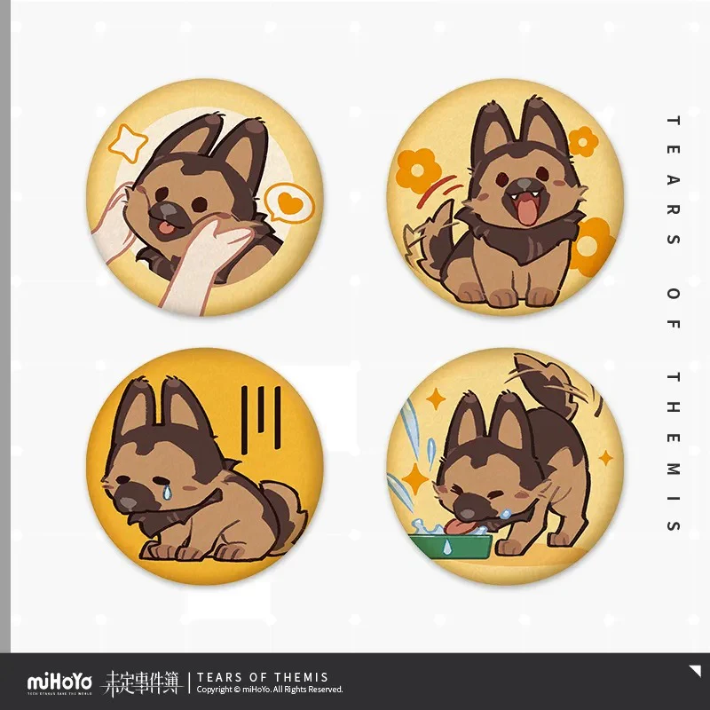 [Pre-order] Tears of Themis - Fluffy Everyday Series Mini Plush Badge Set miHoYo - Image 2