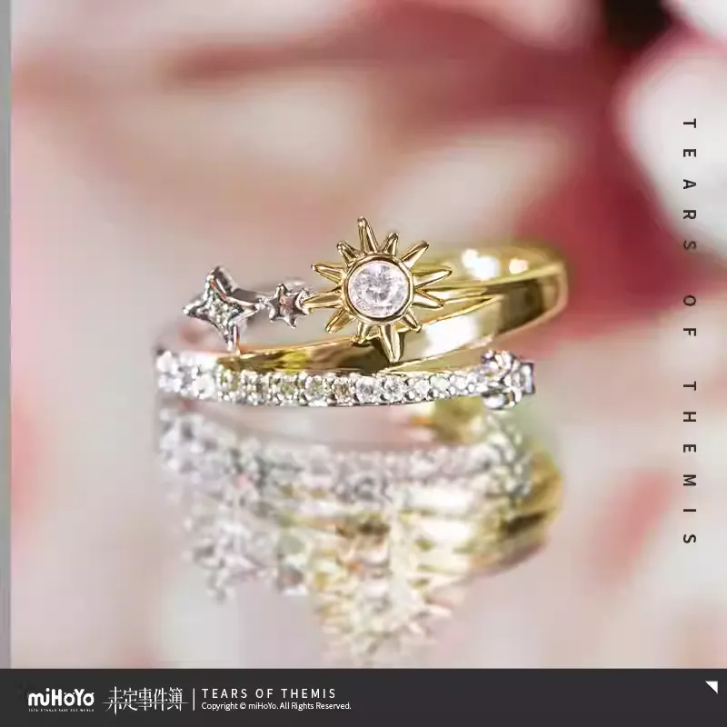 [Pre-order] Tears of Themis - Forever Begins With You Series Heartbeat Vow Couple Rings miHoYo - Image 3
