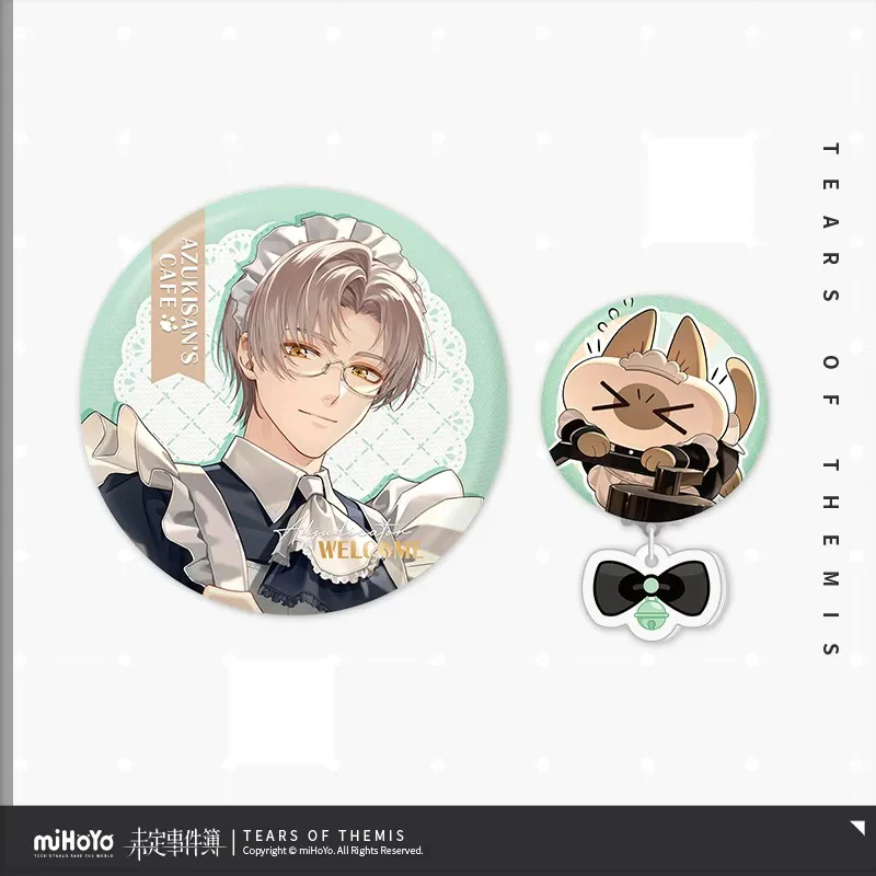 [Pre-order] Tears of Themis - Love At Azukisan's Cafe Series Badge Set miHoYo - Image 4