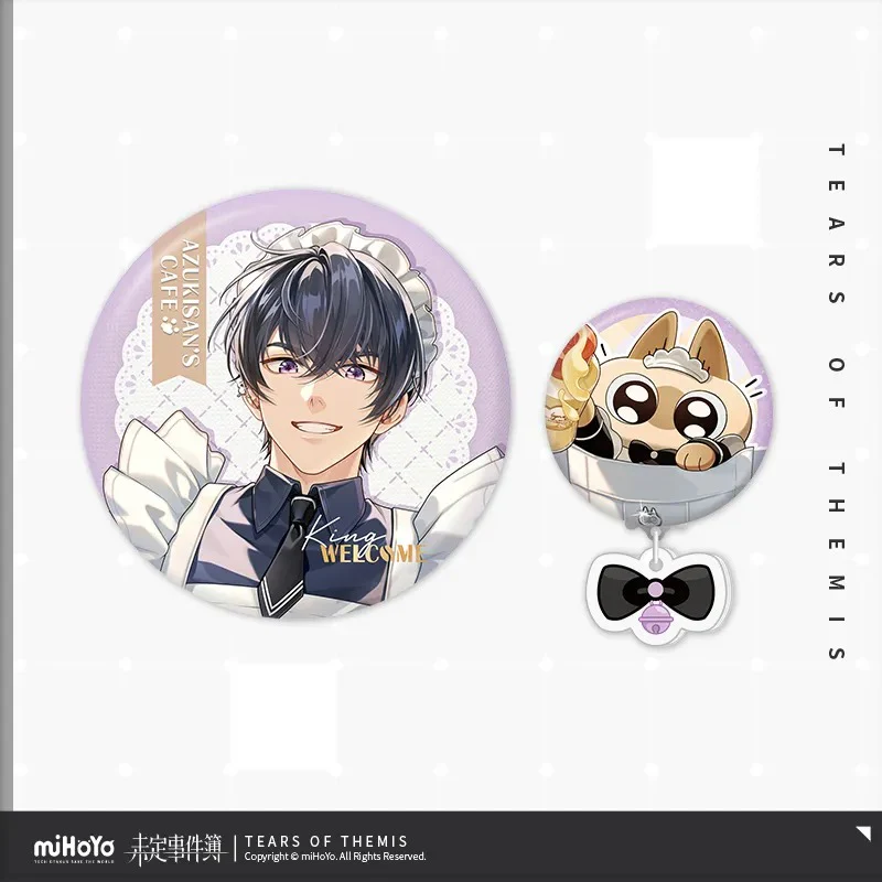 [Pre-order] Tears of Themis - Love At Azukisan's Cafe Series Badge Set miHoYo - Image 5