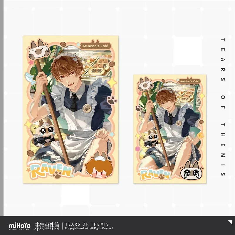 [Pre-order] Tears of Themis - Love At Azukisan's Cafe Series Card & Decorative Card Film miHoYo - Image 2