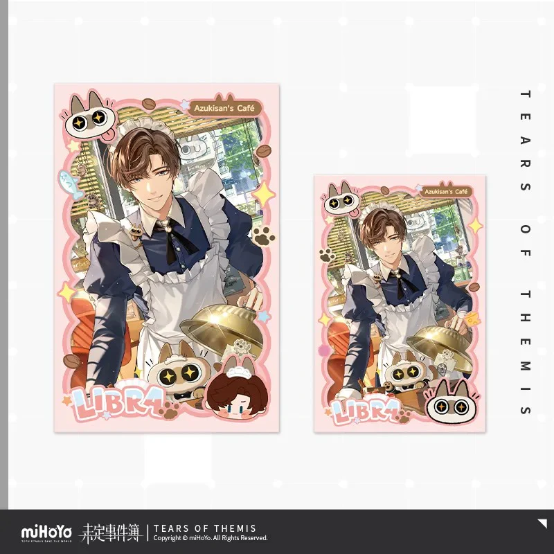 [Pre-order] Tears of Themis - Love At Azukisan's Cafe Series Card & Decorative Card Film miHoYo - Image 3