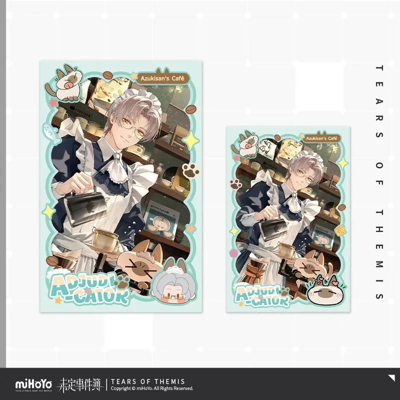 [Pre-order] Tears of Themis - Love At Azukisan's Cafe Series Card & Decorative Card Film miHoYo - Image 4
