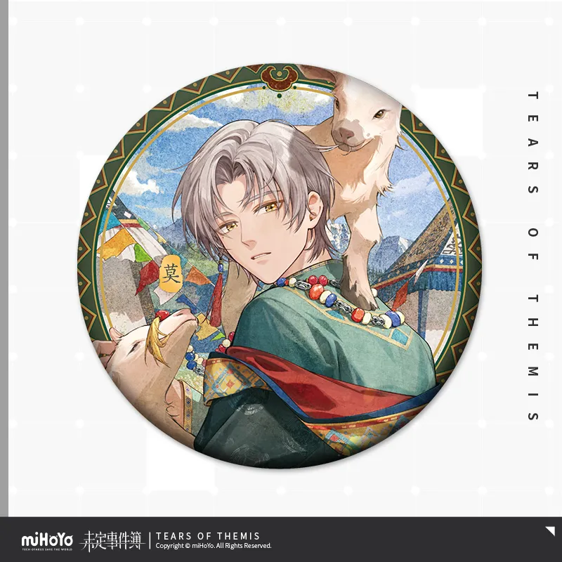 [Pre-order] Tears of Themis - Memory for the Snow Mountain Series Tinplate Badge miHoYo - Image 4