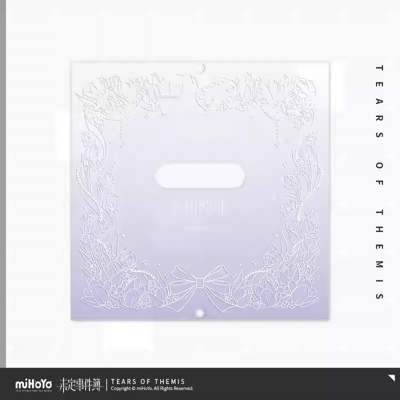 [Pre-order] Tears of Themis - Miles Of Us Series King Birthday Acrylic Photo Frame miHoYo - Image 2