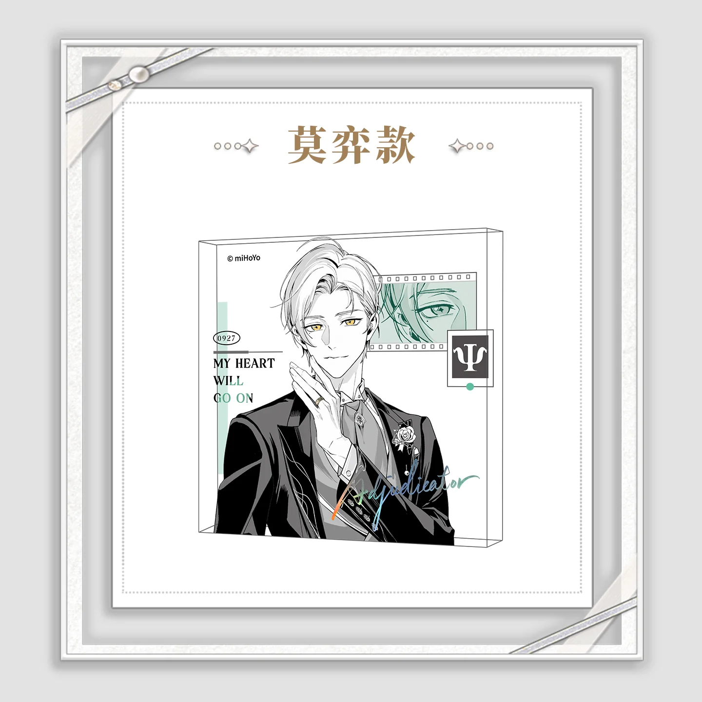 [Pre-order] Tears of Themis - My Heart Will Go On Series Acrylic Block KAKACODE - Image 4