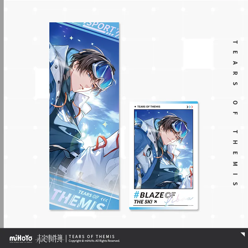 [Pre-order] Tears of Themis - Pursue Dreams With Passion Series Laser Ticket & Card Set miHoYo - Image 3