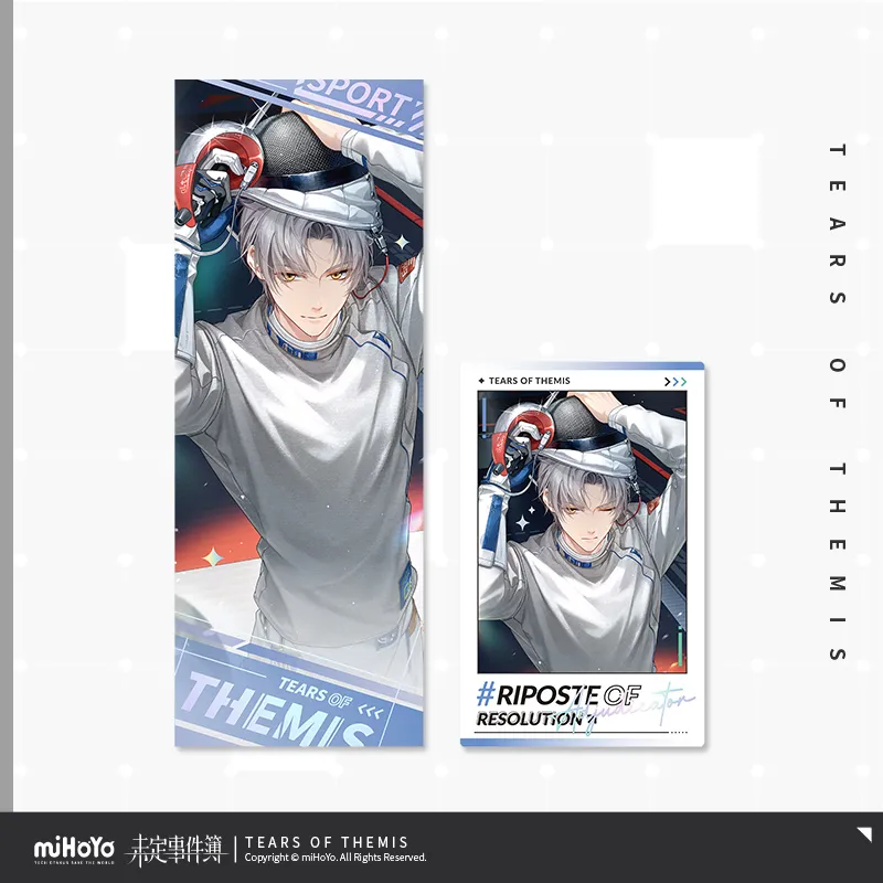 [Pre-order] Tears of Themis - Pursue Dreams With Passion Series Laser Ticket & Card Set miHoYo - Image 4