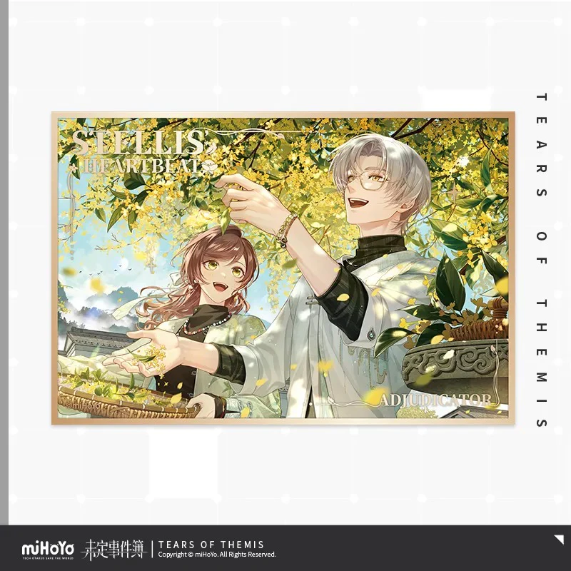 [Pre-order] Tears of Themis - Stellis Heartbeat Series Adjudicator Birthday Art Board miHoYo - Image 3