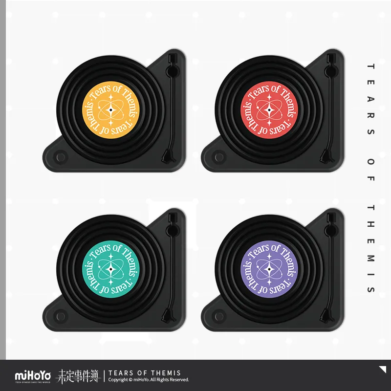 Tears of Themis - Vinyl OST Series Commemorative Metal Badge miHoYo