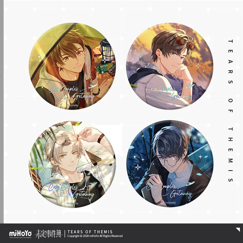 Tears of Themis - Warm Breeze Travel Series Laser Badge miHoYo