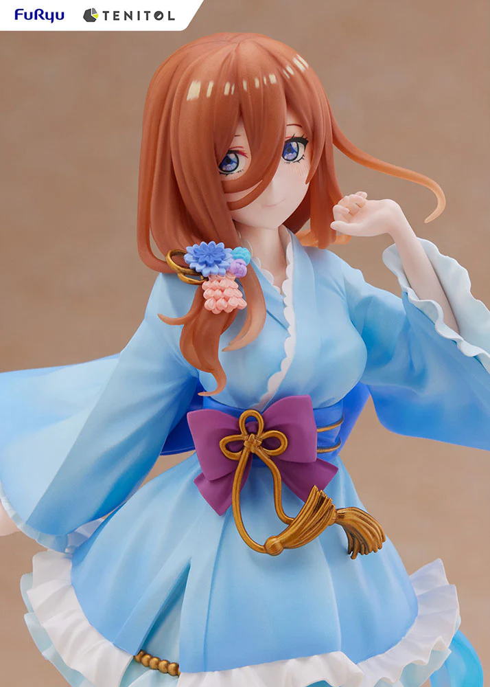 [Pre-order] The Quintessential Quintuplets - Miku(Mini-Skirted Yukata Ver.) TENITOL Prize Figure FuRyu Corporation - Image 6