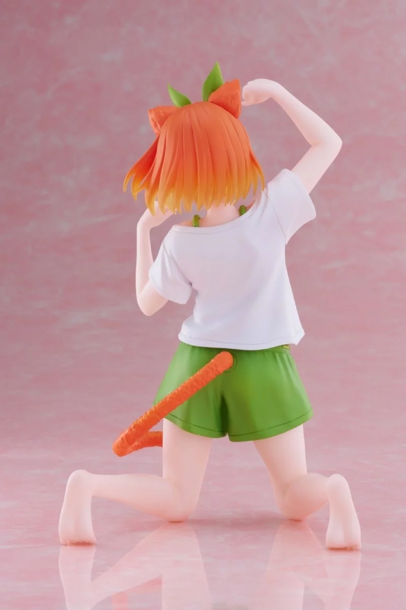 [Pre-order] The Quintessential Quintuplets - Yotsuba Nakano (Newley Written Cat Roomwear Ver.) Prize Figure Taito - Image 8
