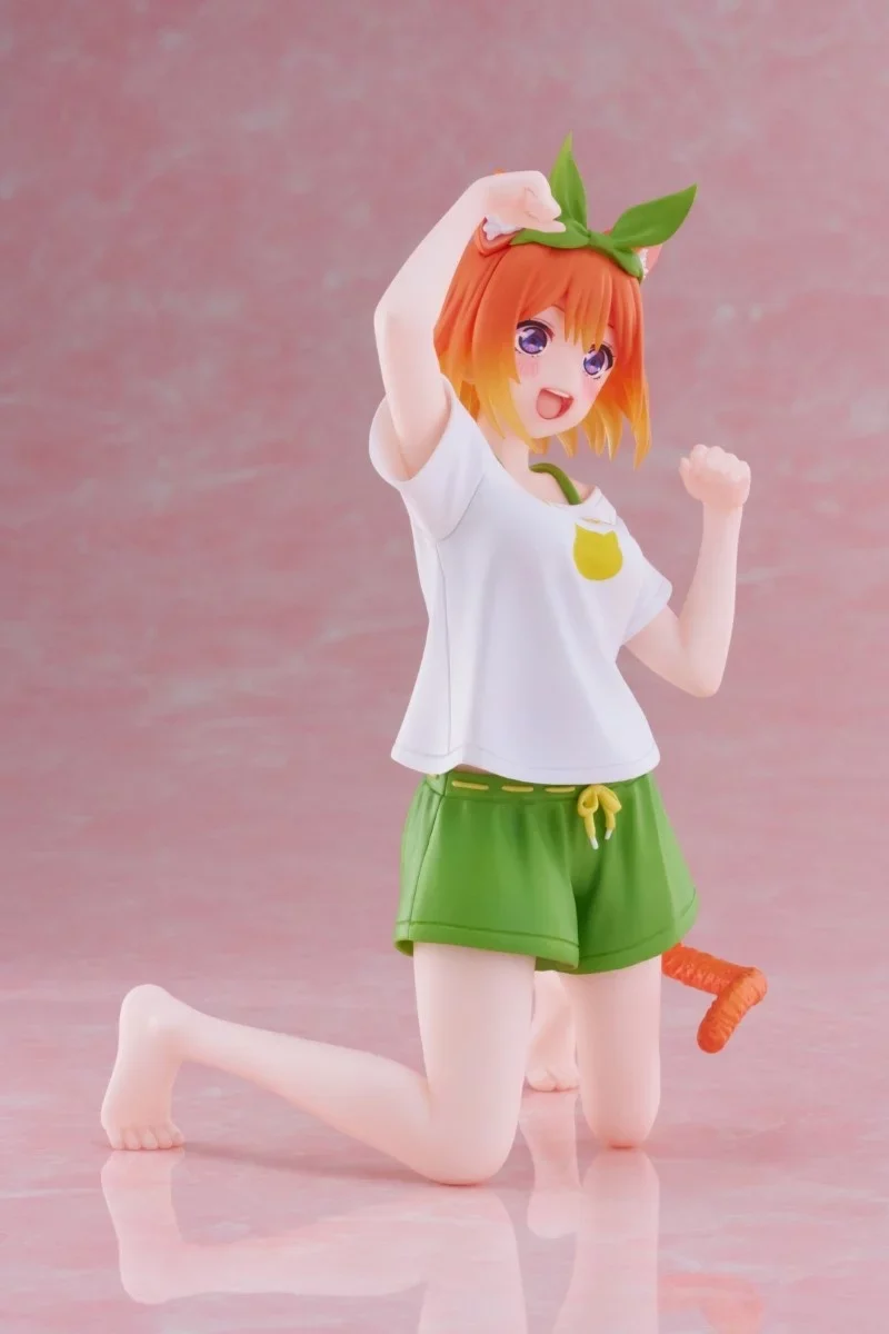 [Pre-order] The Quintessential Quintuplets - Yotsuba Nakano (Newley Written Cat Roomwear Ver.) Prize Figure Taito - Image 9