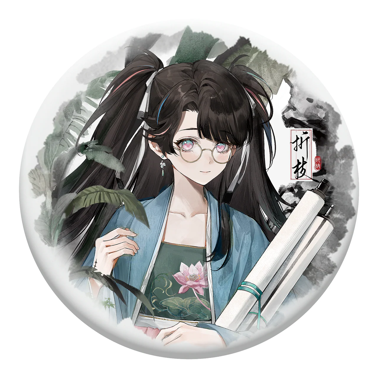 [Pre-order] Wuthering Waves - Inkwash Reverie Series Tin Badge KURO GAMES - Image 9