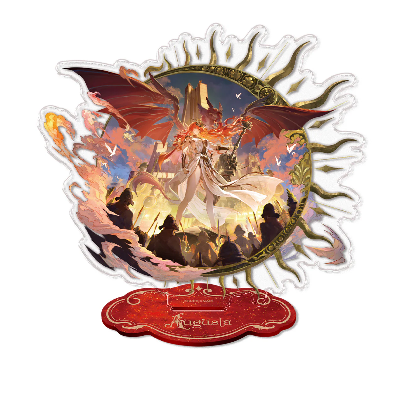 [Pre-order] Wuthering Waves - Iuno & Augusta Resonator Themed Splash Art Standee KURO GAMES - Image 4