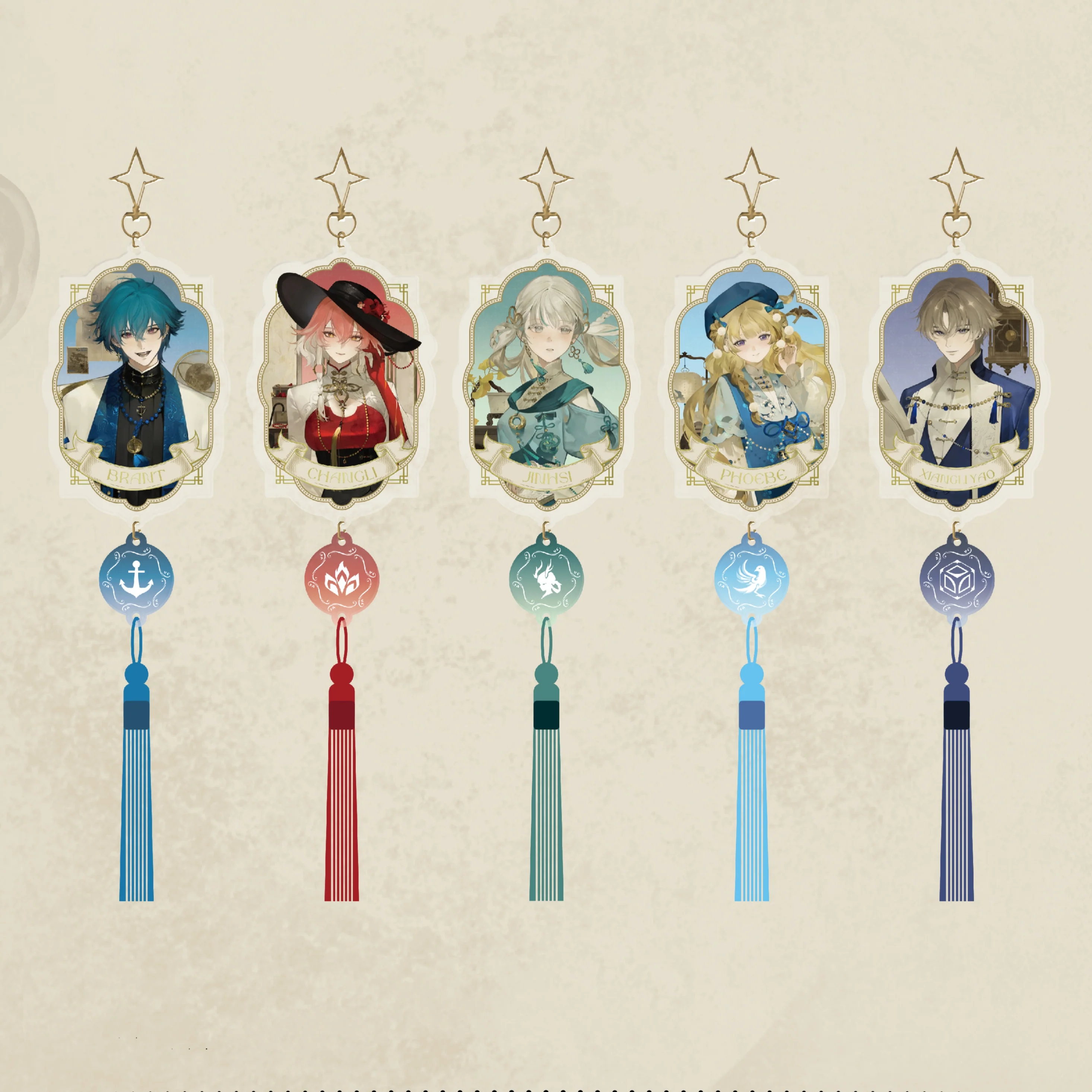 Wuthering Waves - Phantom Dreamscape Series Acrylic Keychain KURO GAMES - Image 2