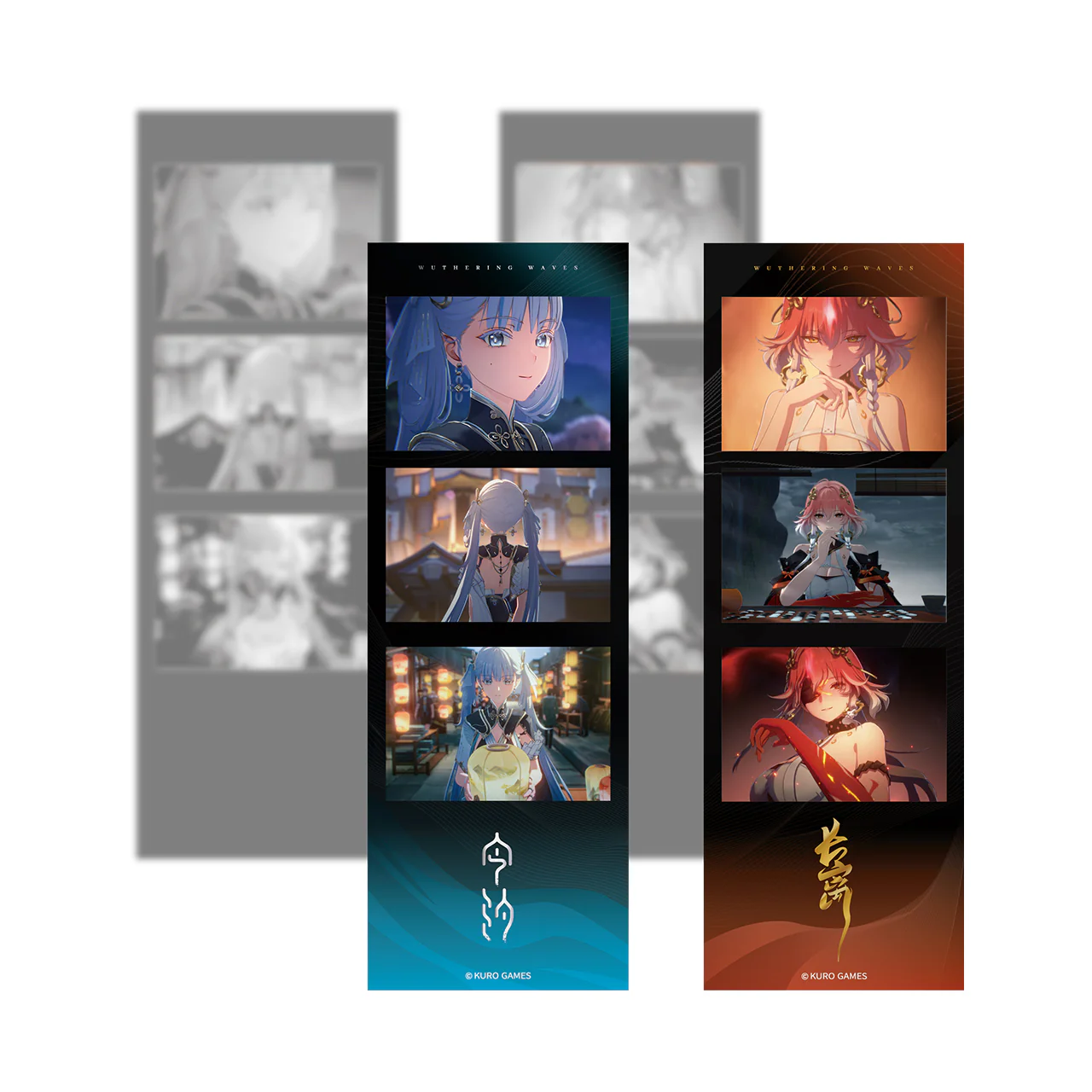 Wuthering Waves - Resonator Themed Metal Badge Photo Card Set KURO GAMES - Image 4