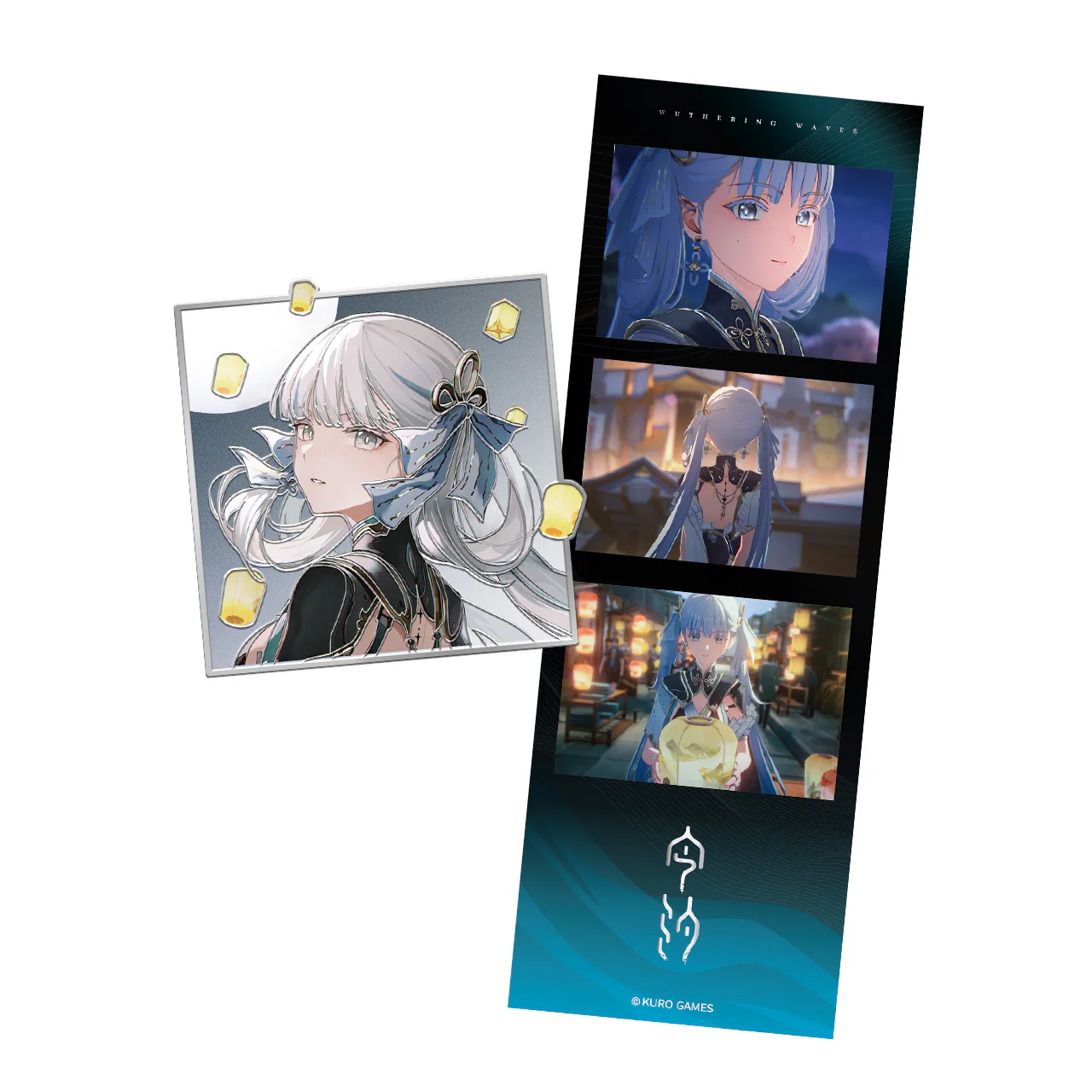 Wuthering Waves - Resonator Themed Metal Badge Photo Card Set KURO GAMES - Image 5