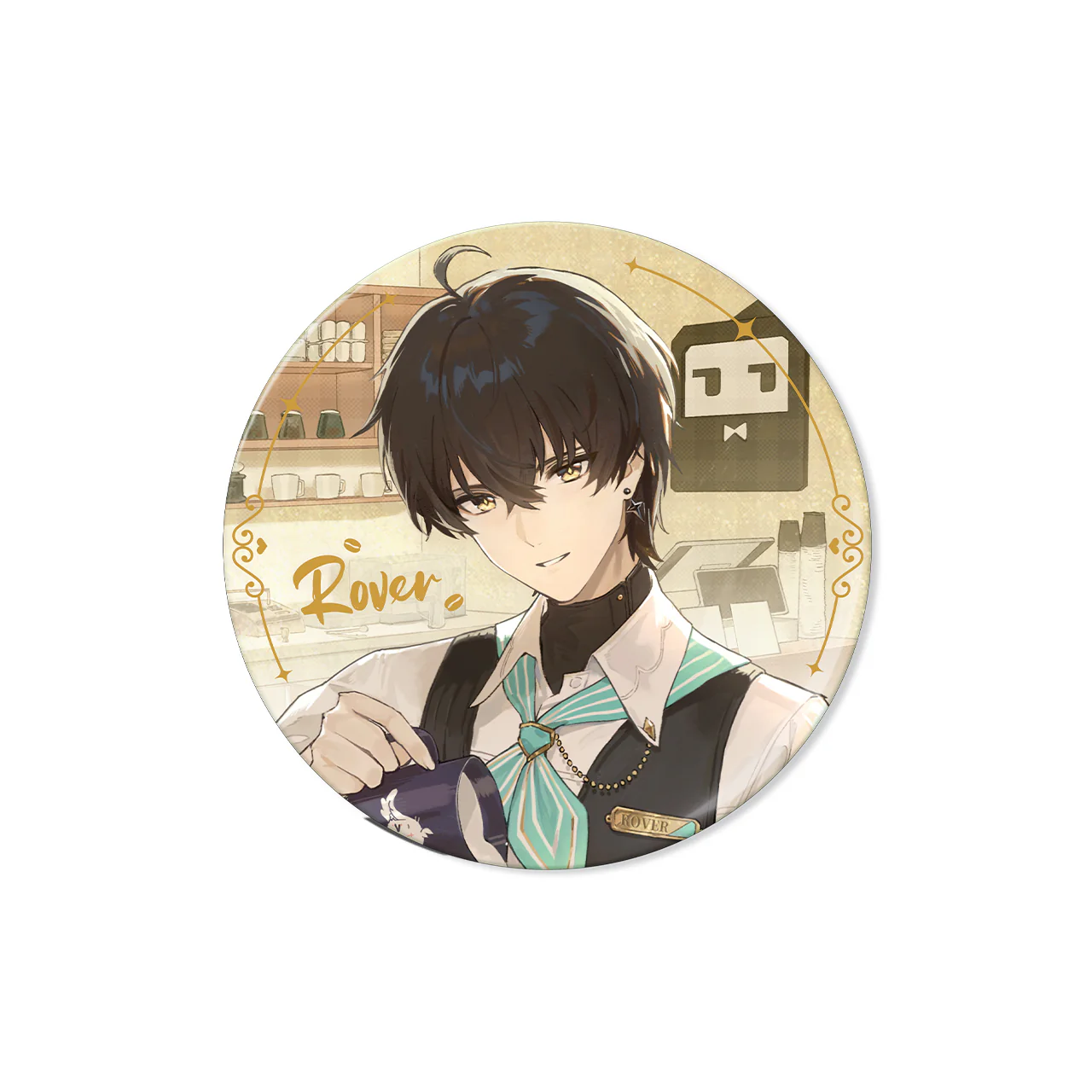 [Pre-order] Wuthering Waves - When the Skies Align Themed Reflective Tin Badge KURO GAMES - Image 5